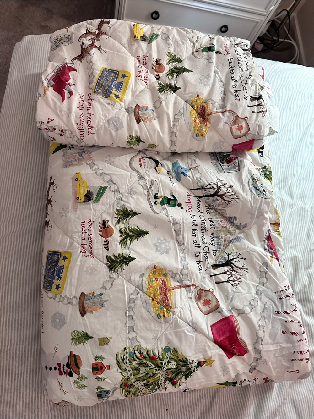 Pottery Barn x Elf Comforter - Twin/XL Twin
